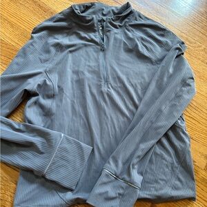 Layer 8 Charcoal Quarter-Zip Pullover